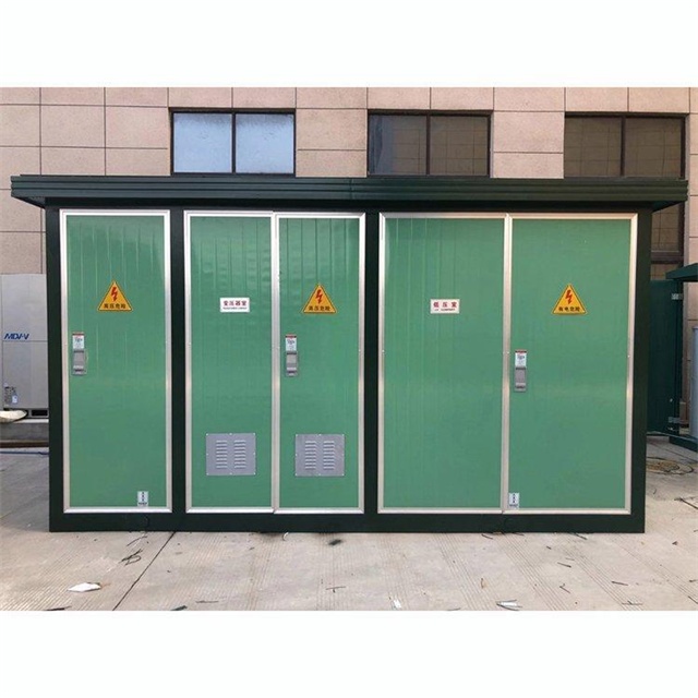 五家渠1600KVA欧式箱式变压器